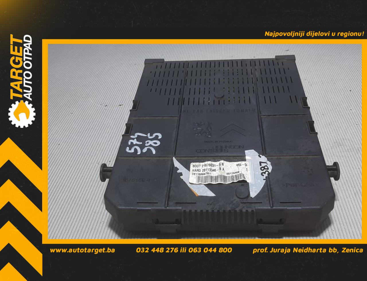 ELEKTRONIKA MODUL PEUGEOT 307 > 05-09 21676031
