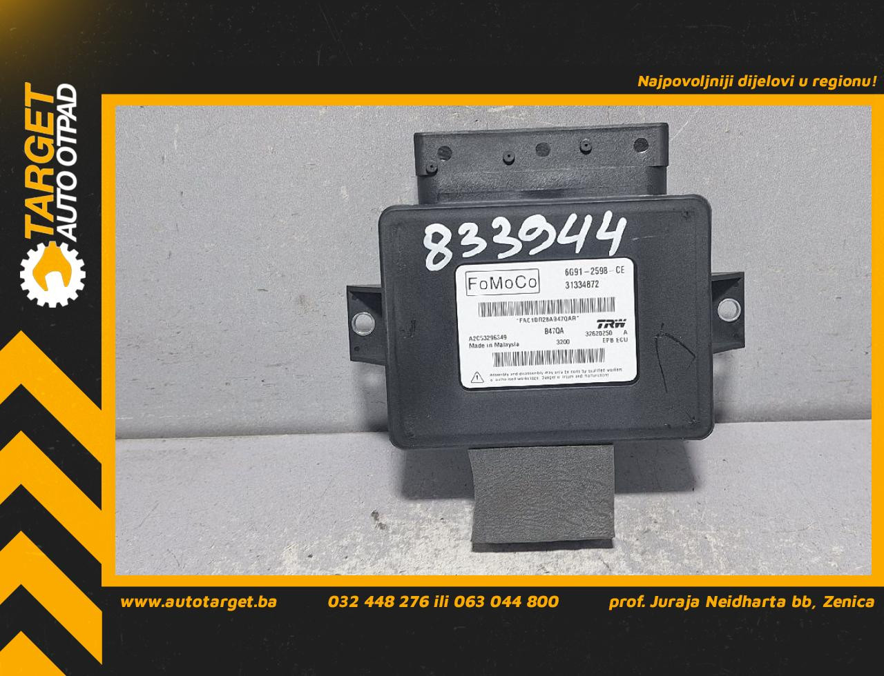 DIJELOVI ELEKTRONIKA MODUL VOLVO S60/V60 > 10-13 2.0 6G912598CE