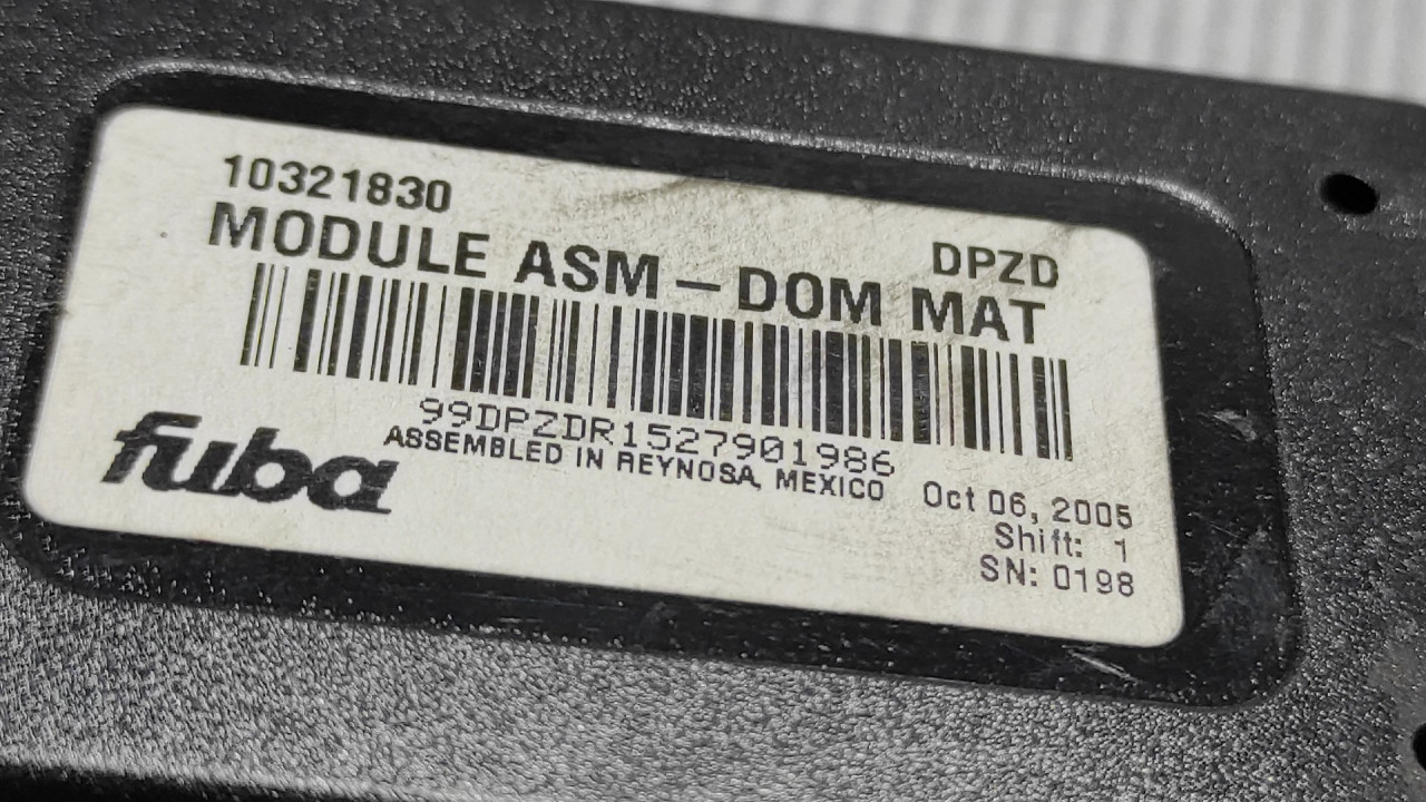 ANTENA CHEVROLET/DAEWOO CORVETTE > 05-13 10321830