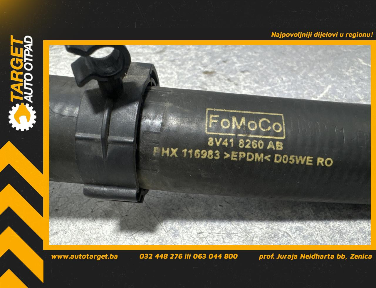 DIJELOVI CRIJEVO FORD KUGA > 08-12 2.0 8V418260AB