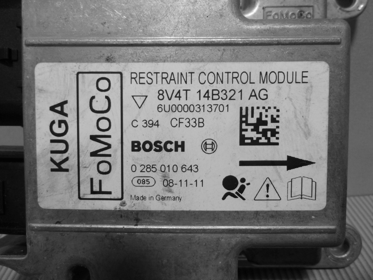 ELEKTRONIKA AIRBAGA FORD KUGA > 08-12 8V4T14B321AG