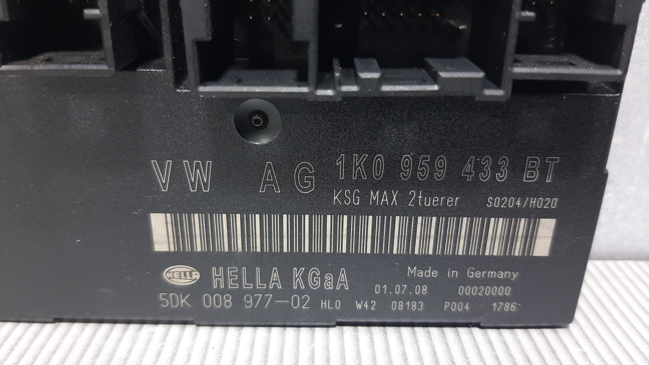 ELEKTRONIKA MODUL VW GOLF PLUS > 05-09 1K0959433BT
