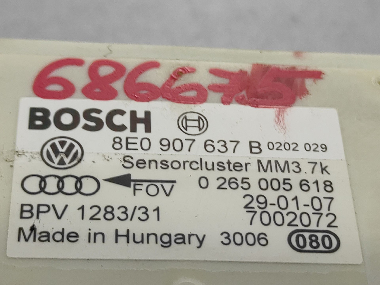 ELEKTRONIKA ESP AUDI A6 > 04-08 8E0907637B