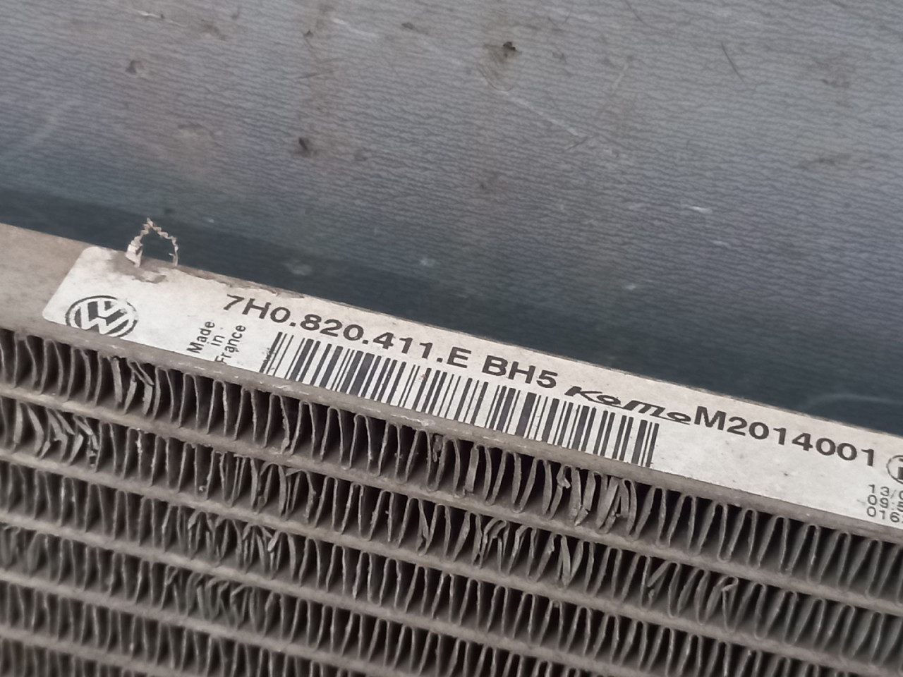DIJELOVI HLADNJAK KLIME VW T5 > 03-09 7H0820411E