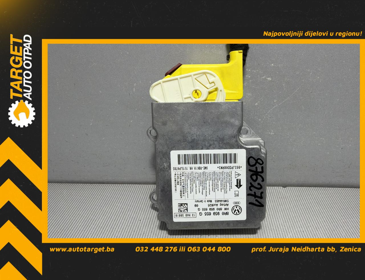 DIJELOVI ELEKTRONIKA AIRBAGA AUDI Q5 > 12-16 2.0 8R0959655G