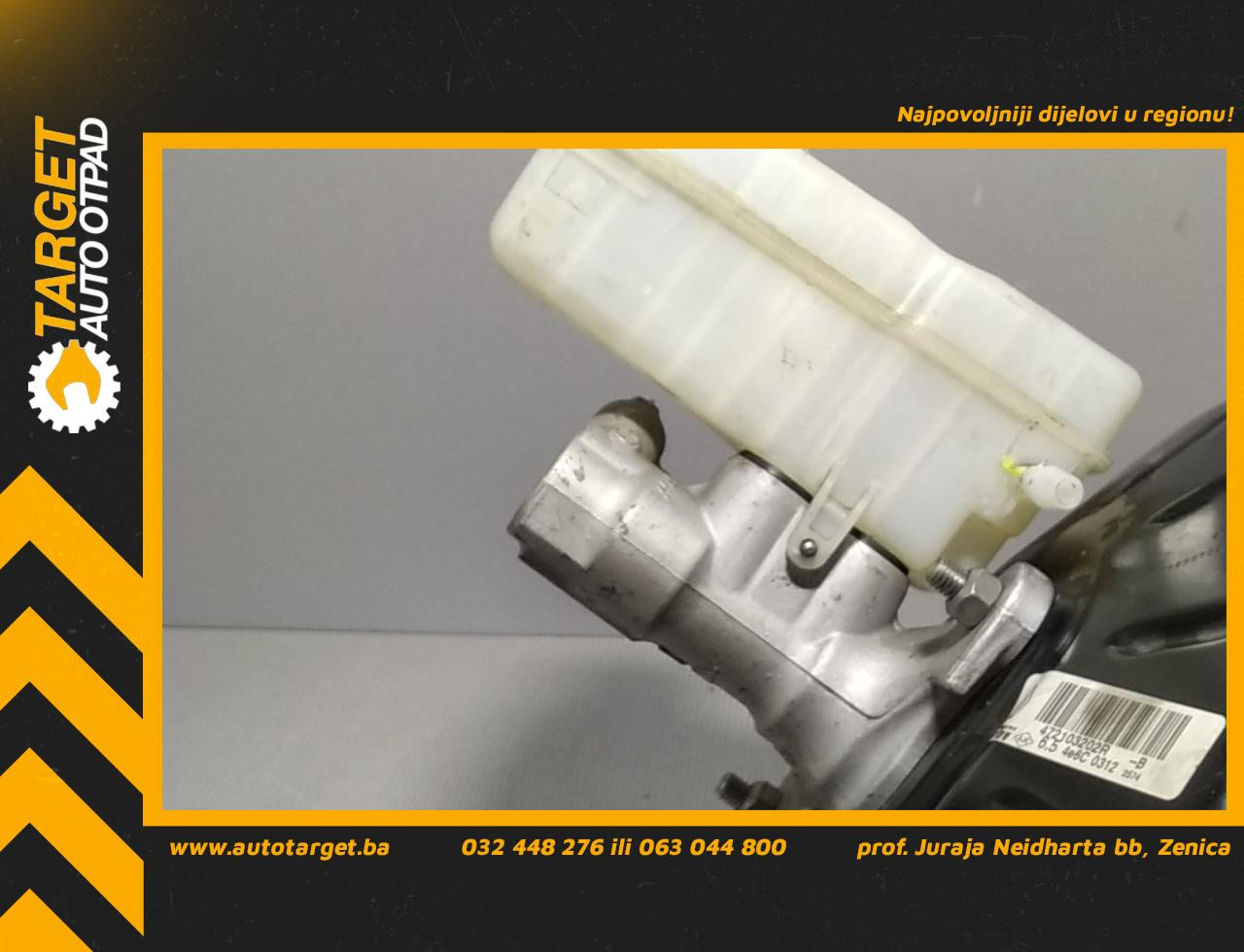 GLAVNI KOCIONI CILINDAR RENAULT CAPTUR > 17-19 46091512
