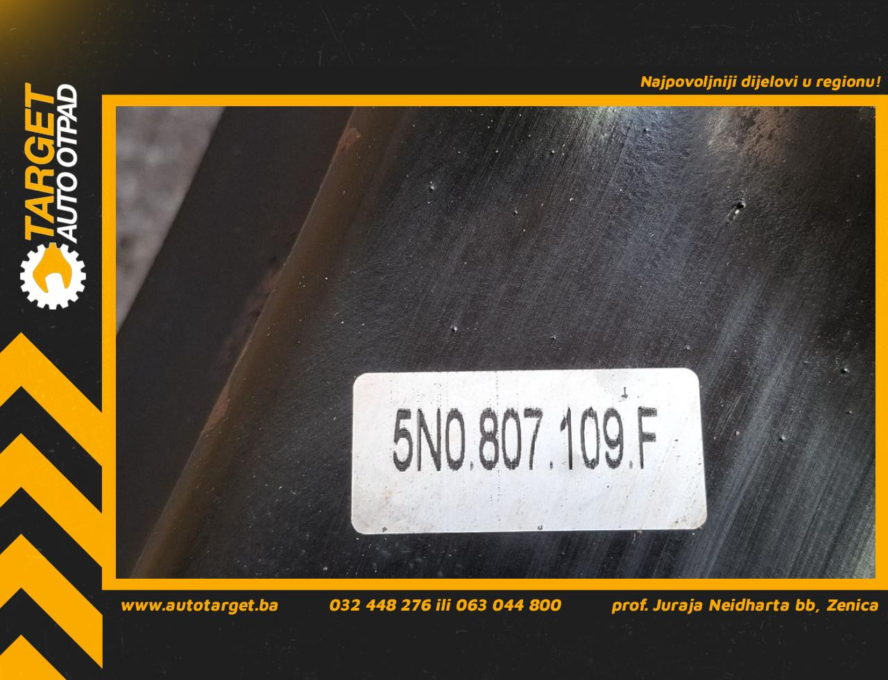DIJELOVI GREDA VW TIGUAN > 11-15 2.0 5N0807109F