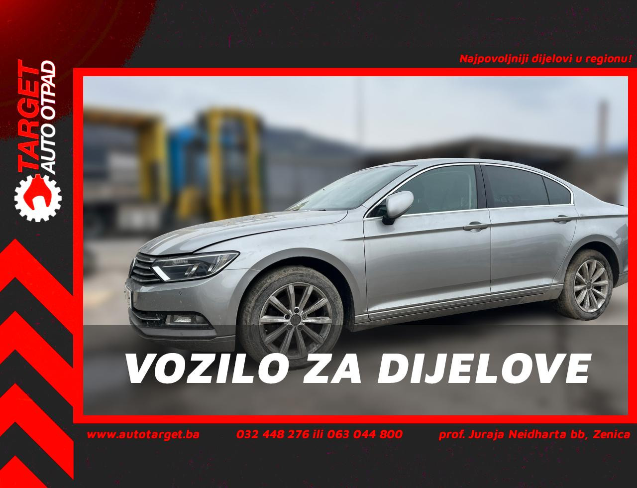 DIJELOVI VW PASSAT B8 > 14-19 1.6 DCXA MOTOR