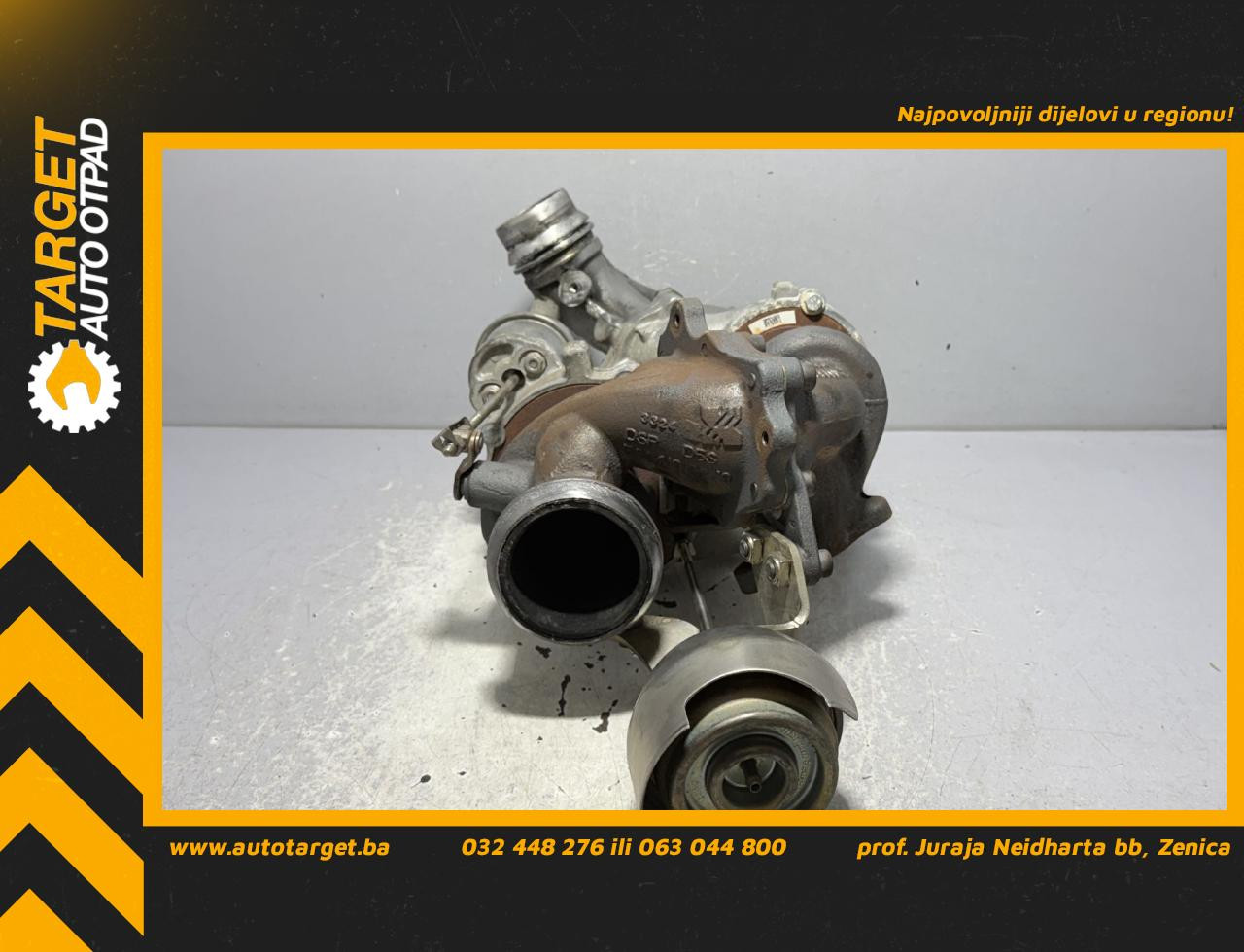 DIJELOVI TURBINA MERCEDES C KLASA (W204) > 11-13 2.2 A6510902880