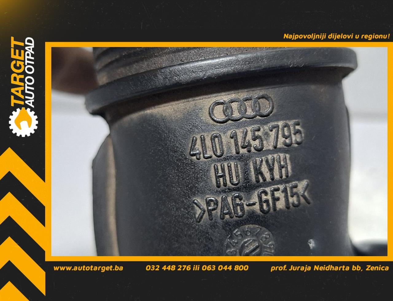 DIJELOVI CRIJEVO AUDI Q7 (4L) > 09-15 3.0 4L0145795