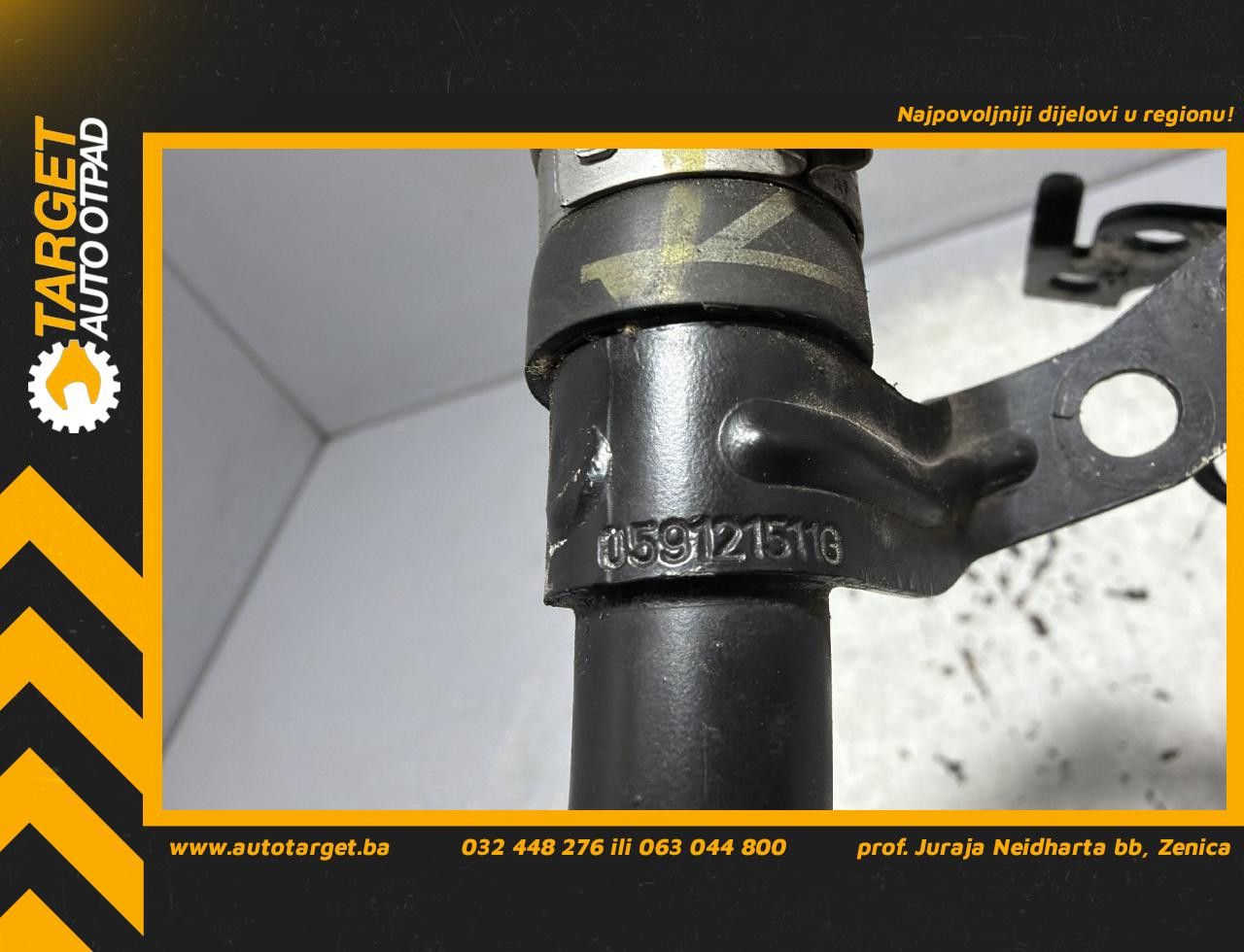 DIJELOVI CRIJEVO AUDI A5 (8T3/8F7) COUPE > 07-11 3.0 059121511G