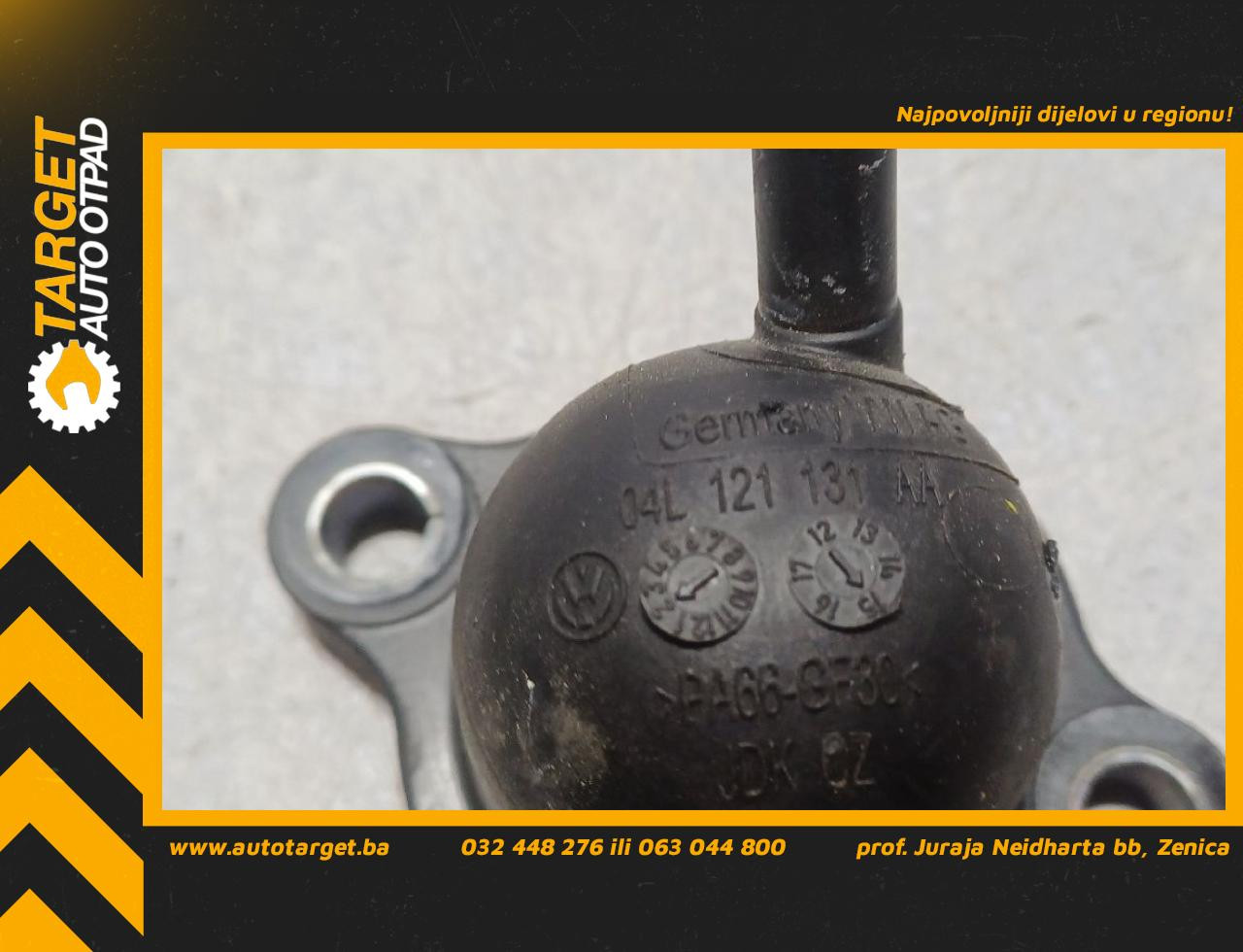 DIJELOVI CRIJEVO VW PASSAT B8 > 14-19 2.0 04L121131AA