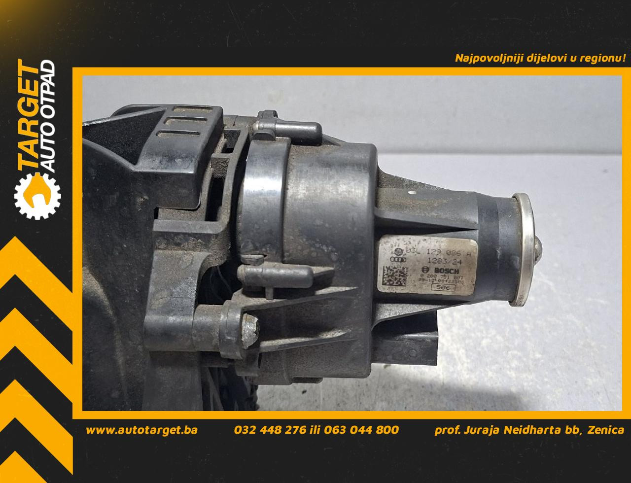 MOTORIC KLAPNE USISNE GRANE VW POLO > 09-14 03L129086A
