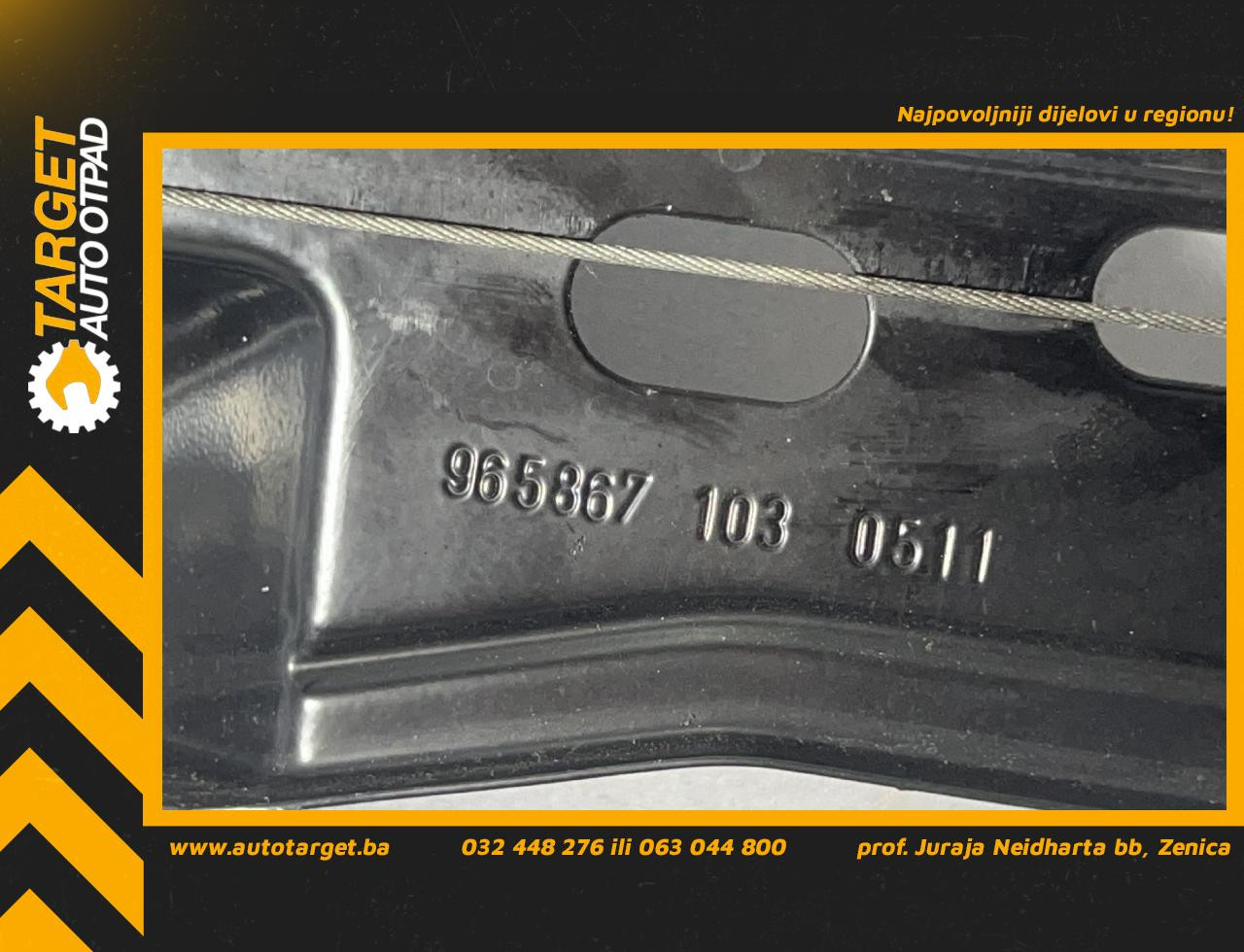 ELEKTRO PODIZAC STAKLA OPEL INSIGNIA > 09-13 965867103
