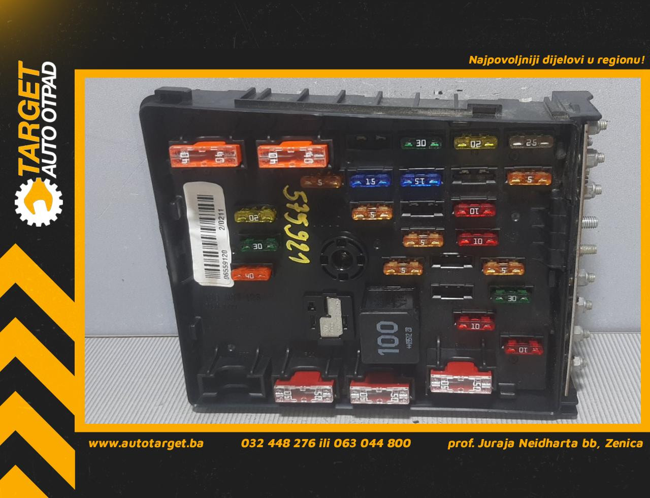 ELEKTRONIKA KUTIJA OSIGURACA VW PASSAT B7 > 10-14 3C093