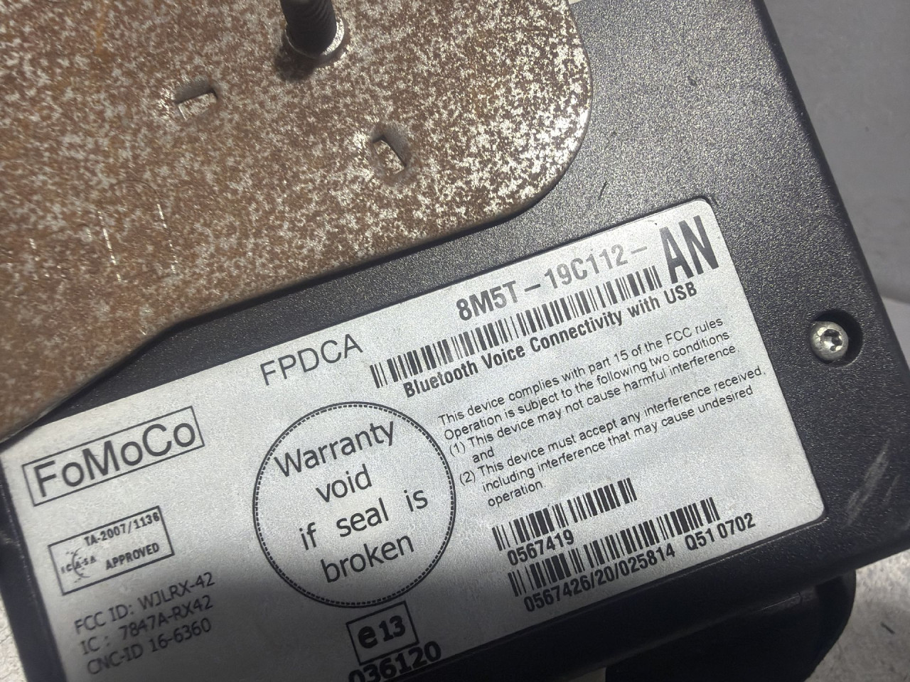 DIJELOVI ELEKTRONIKA MODUL FORD KUGA > 08-12 8M5T19C112AN