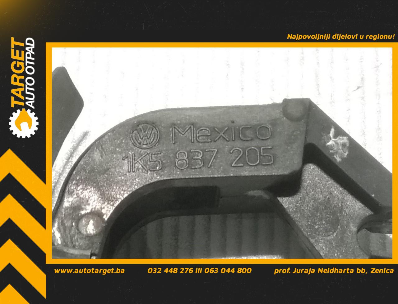 DIJELOVI RUCKA VRATA VW GOLF 6 > 08-12 1K5837205
