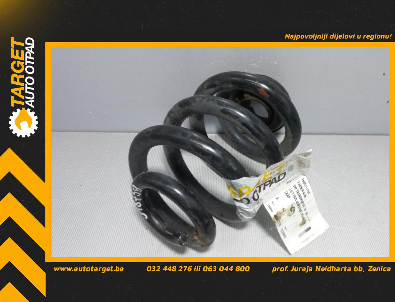 DIJELOVI OPRUGA AMORTIZERA VW T5 > 03-09 7H8511115C