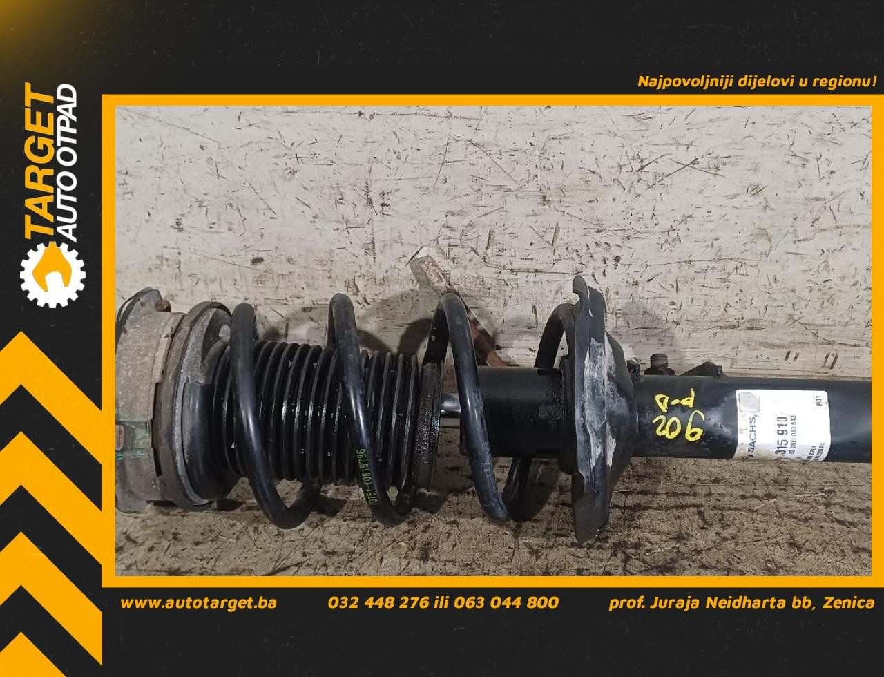 DIJELOVI AMORTIZER VW GOLF 7 > 12-16 2.0 824903013543