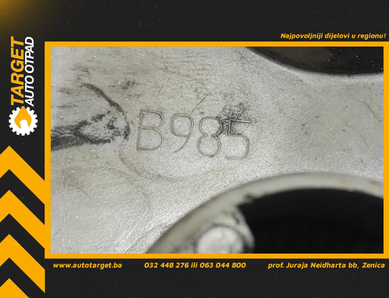 DIJELOVI POKLOPAC GUME FIAT DUCATO > 06-14 B985
