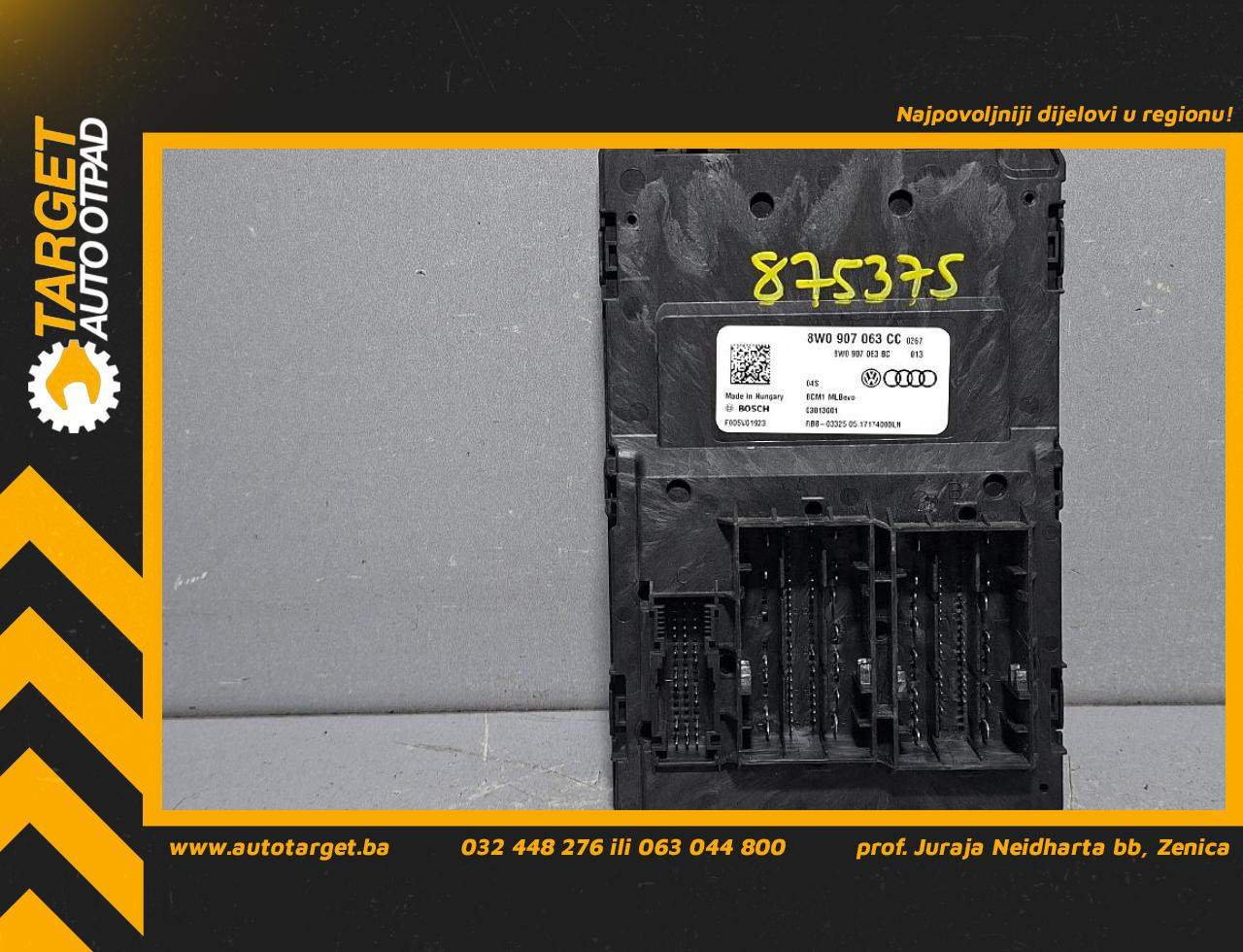 DIJELOVI BCM ELEKTRONIKA AUDI A4 (B9) > 15-18 2.0 8W0907063CC