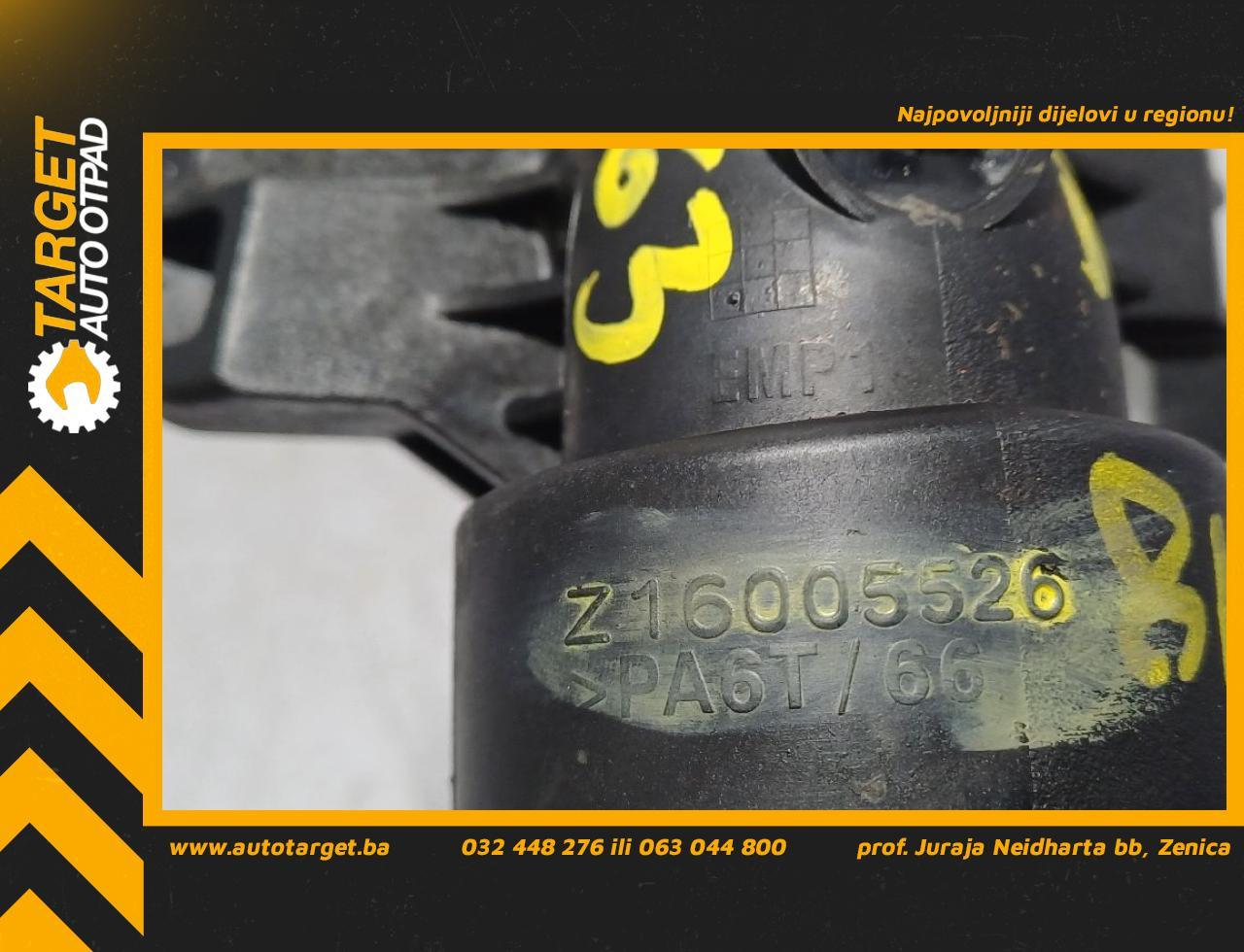 DIJELOVI CRIJEVO OPEL COMBO > 18- 1.5 Z16005526