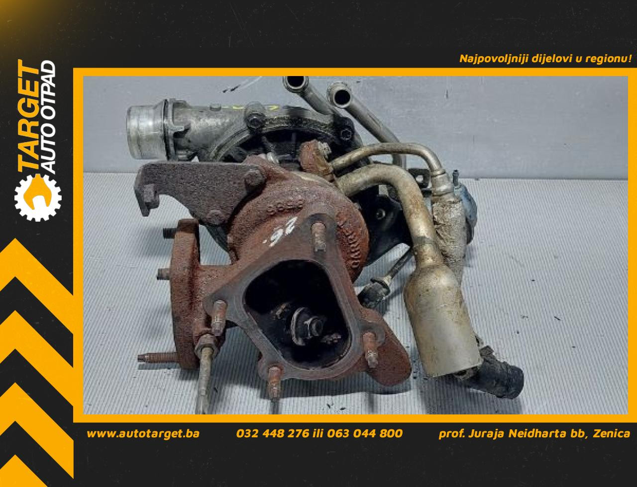DIJELOVI TURBINA RENAULT TRAFIC > 00-06 2.0