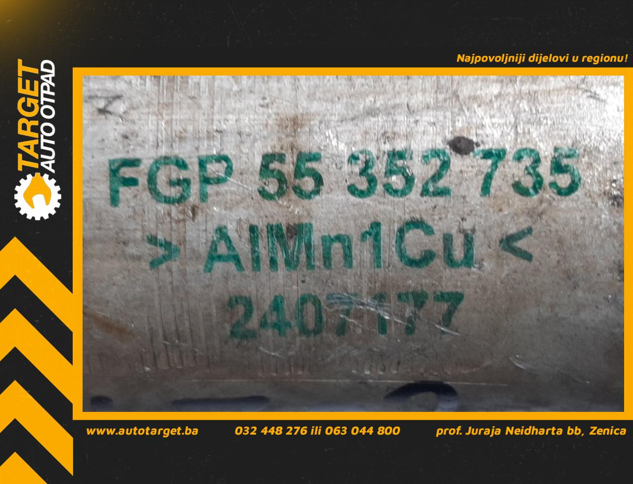 DIJELOVI CRIJEVO INTERKULERA SAAB 9-3 > 98-03 55352735