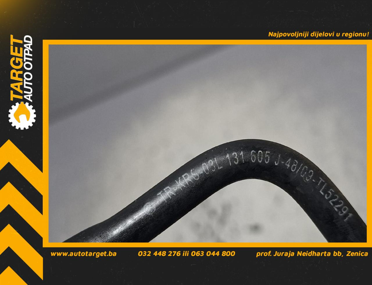 DIJELOVI CRIJEVO VW POLO > 09-14 1.6 03L131605J