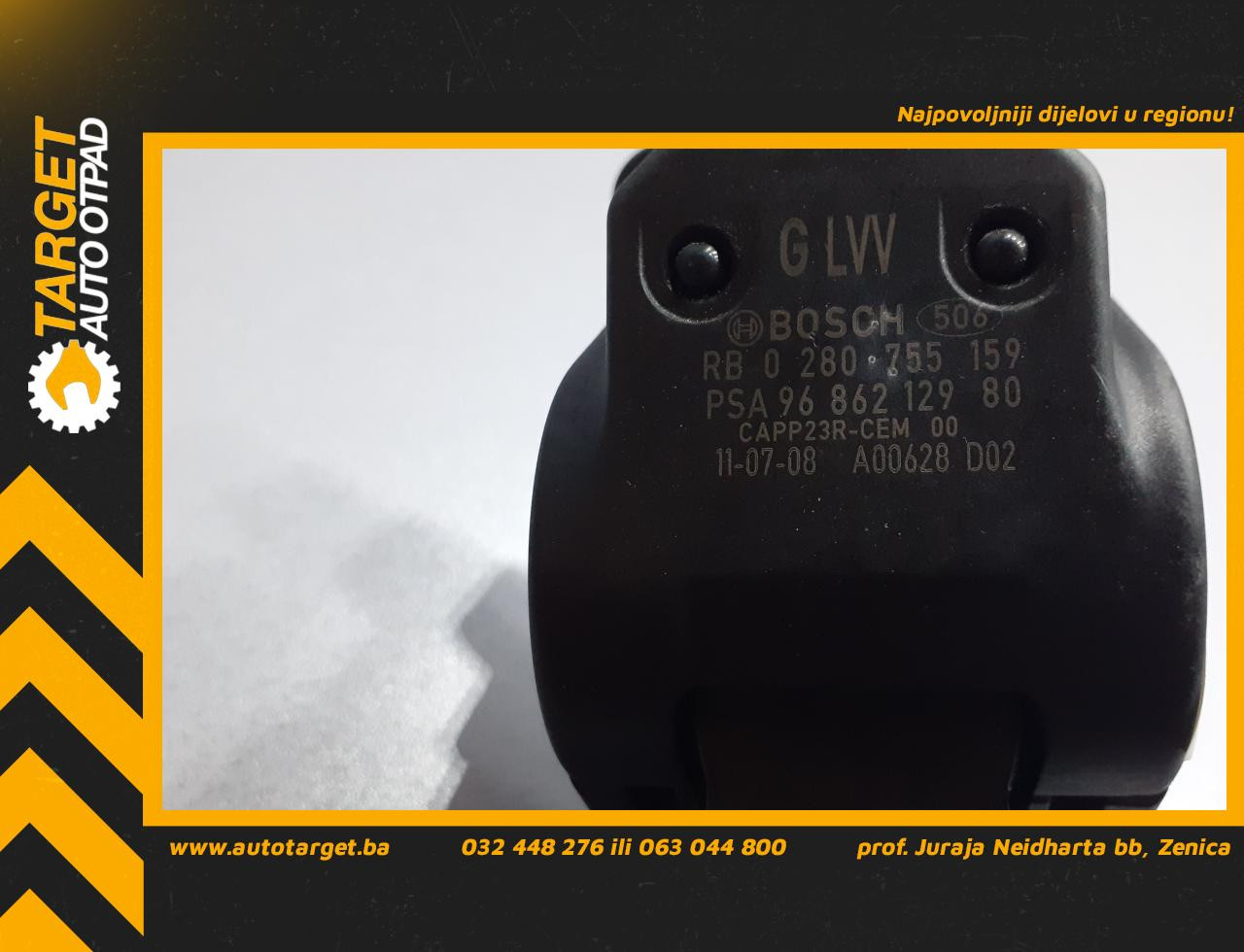 DIJELOVI PAPUCICA GASA PEUGEOT 508 > 11-14 9686212980