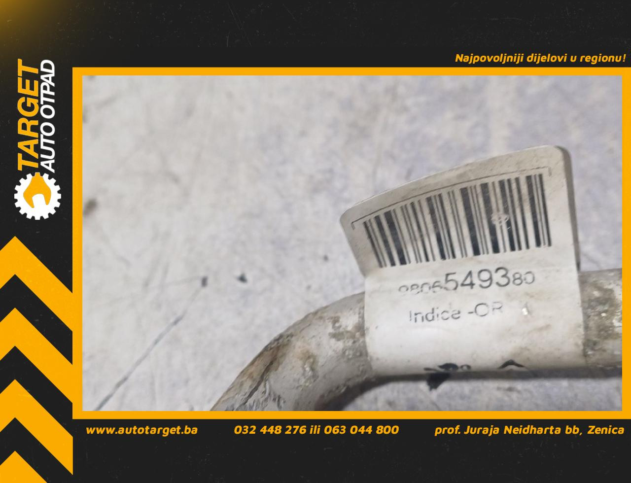 CRIJEVO KLIME PEUGEOT EXPERT/TRAVELLER > 16- 9806549380