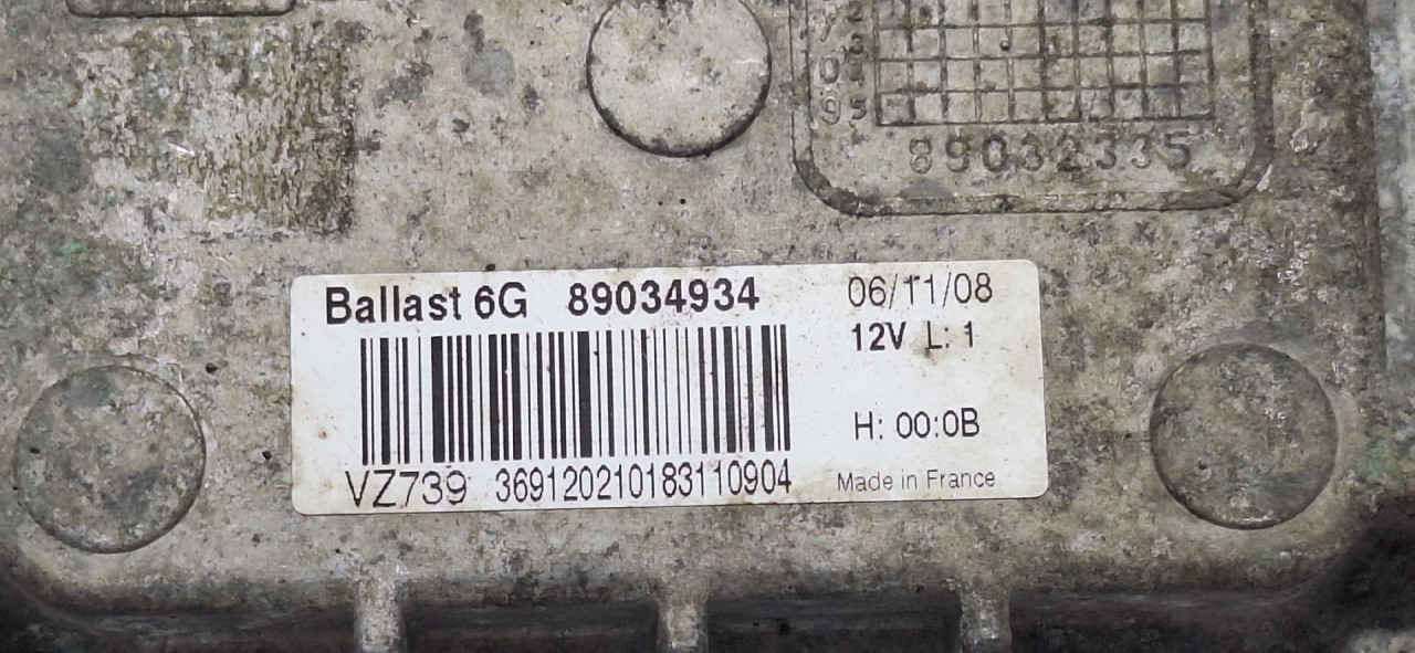 DIJELOVI BALAST FARA BMW SERIJA 1 (E87/E81) > 07-11 89034934