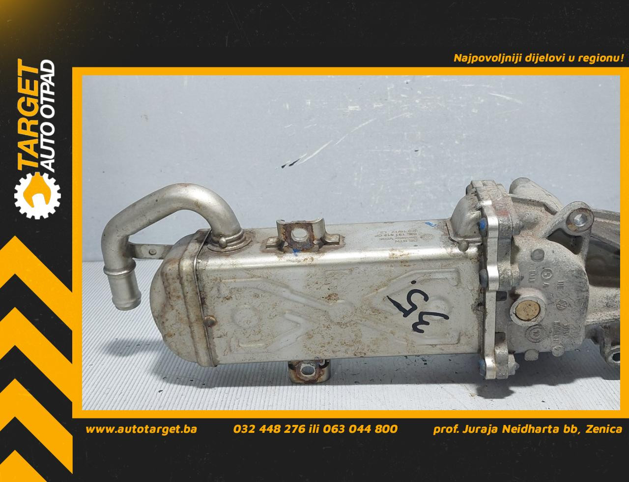 HLADNJAK EGR VENTILA VW PASSAT B7 > 10-14 03L131512CF