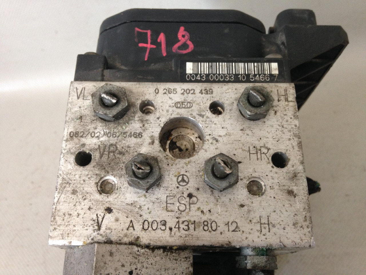 ABS ELEKTRONIKA MERCEDES S KLASA (W220) > 98-02 A003431