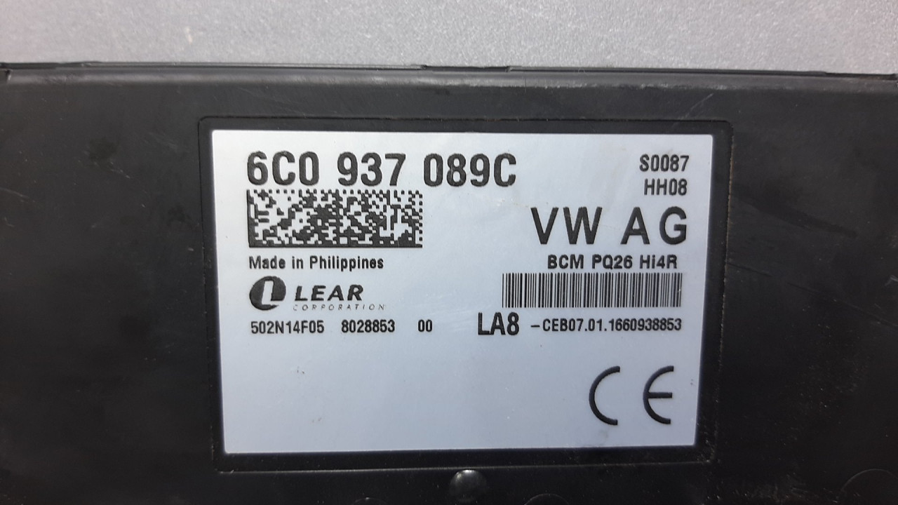 DIJELOVI BCM ELEKTRONIKA SKODA FABIA > 14- 1.4 TDI 6C0937089C