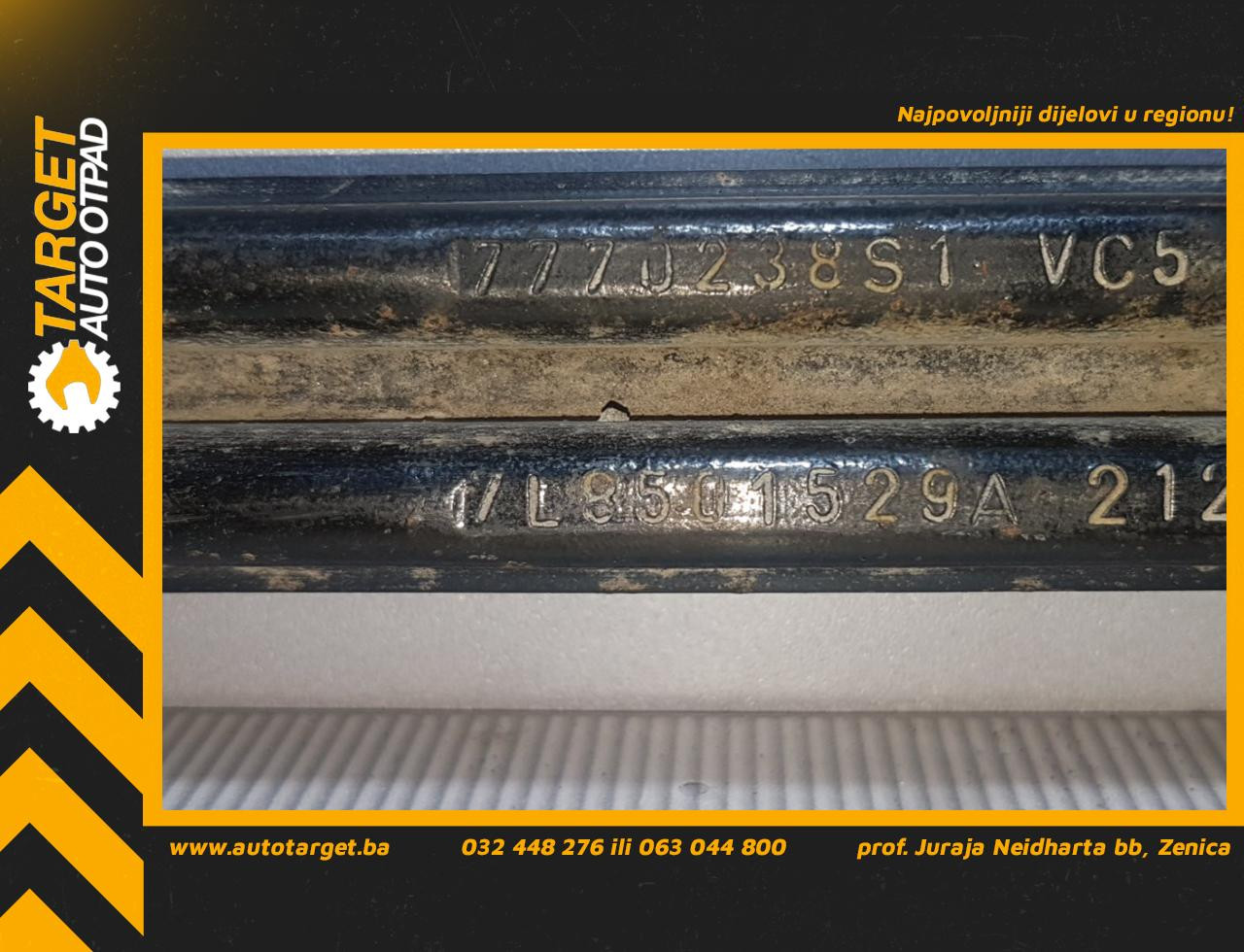 DIJELOVI RAME VW TOUAREG > 07-10 7L8501529A
