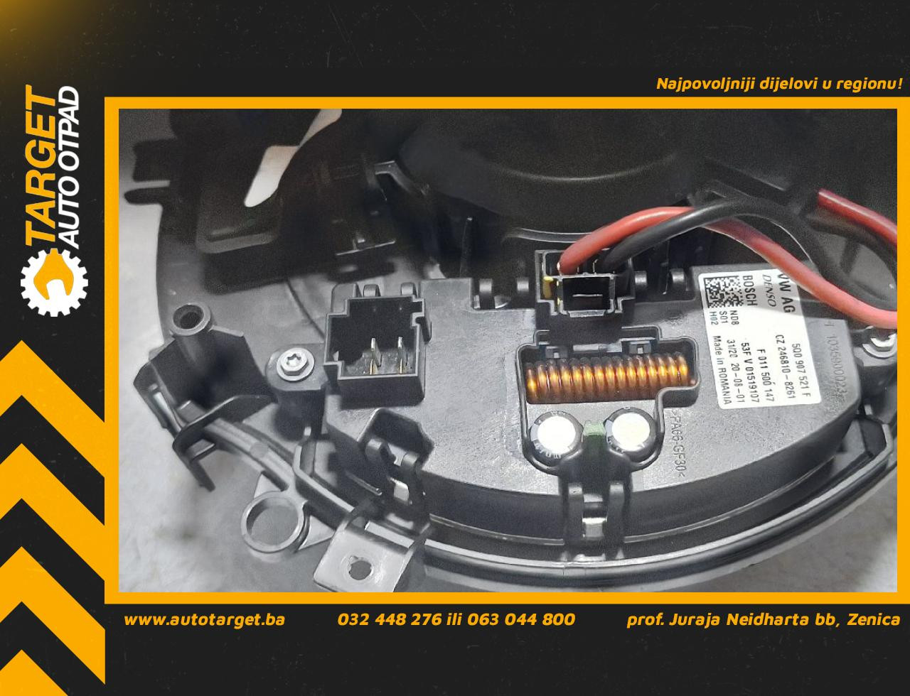 DIJELOVI ELEKTRONIKA REOSTAT SKODA OCTAVIA > 19- 2.0 5Q0907521F
