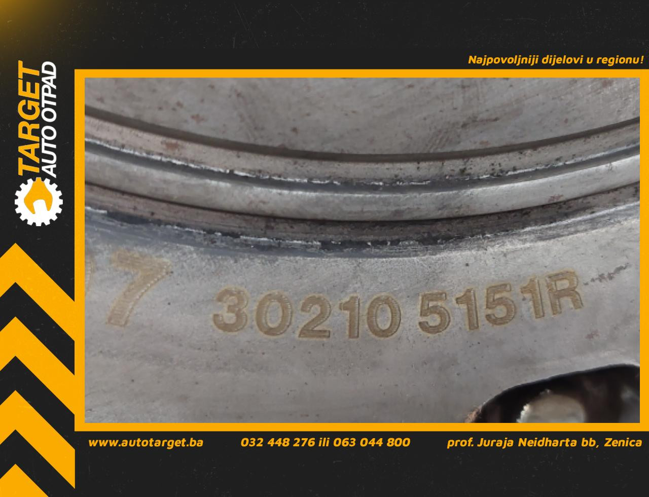 DIJELOVI KORPA RENAULT TRAFIC > 14- 1.6 302105151R