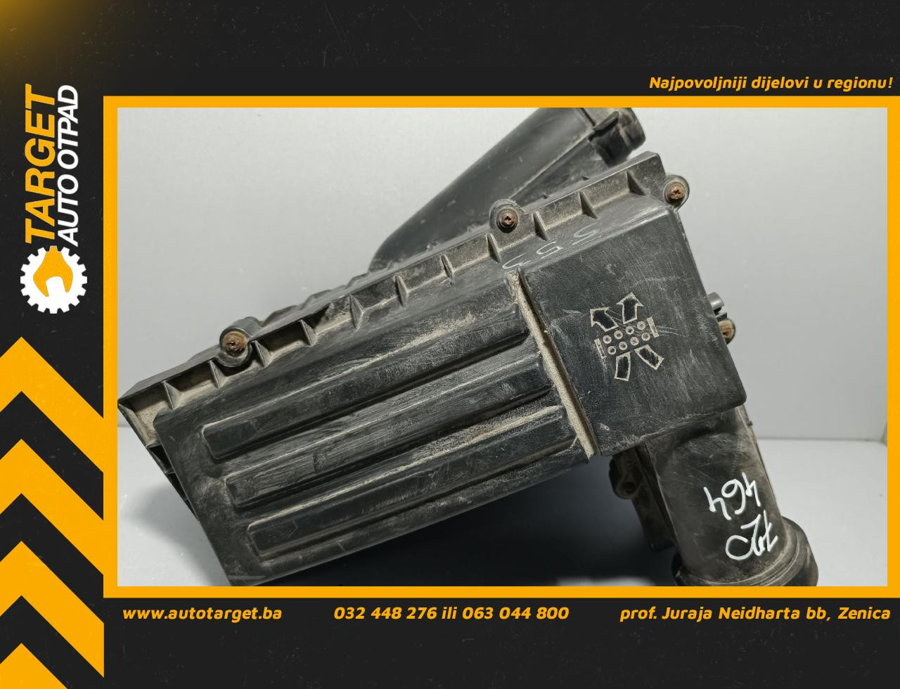 KUCISTE FILTERA ZRAKA VW CADDY > 03-10 3C0129607BB
