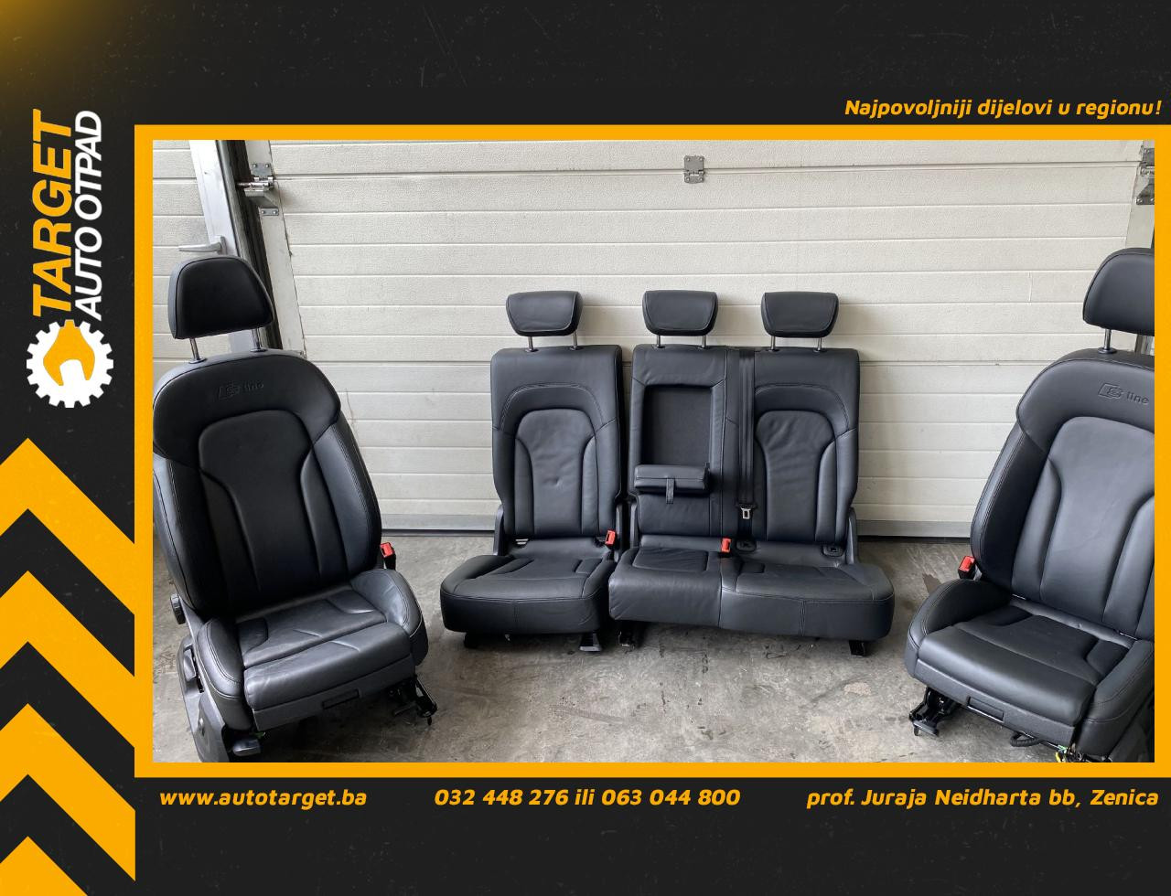 DIJELOVI SJEDISTA AUDI Q5 > 12-16 3.0