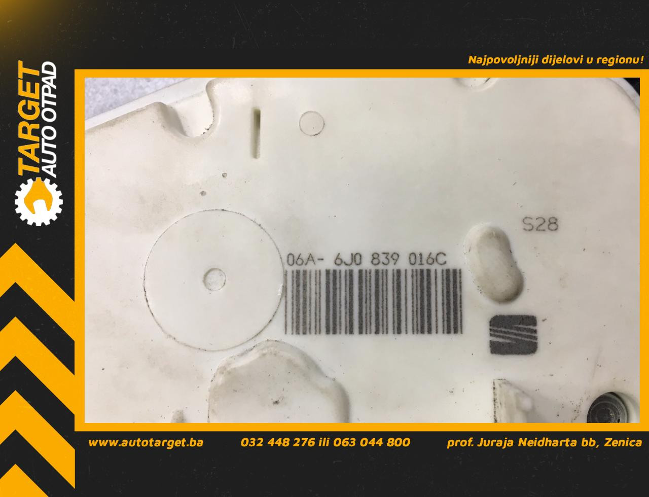 DIJELOVI BRAVA VRATA SEAT IBIZA > 08-12 6J0839016C