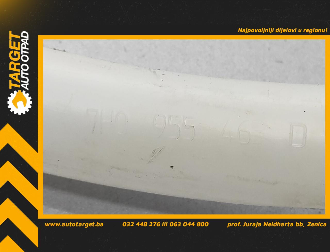 DIJELOVI CRIJEVO VW T5 > 03-09 7H0955463D