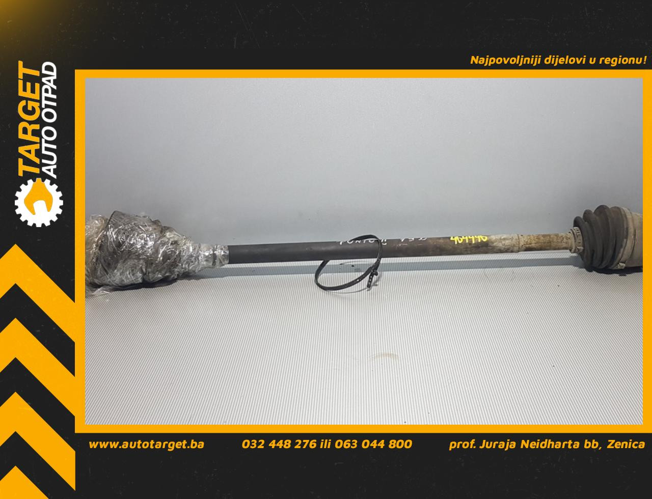 DIJELOVI POLUOSOVINA FIAT PUNTO > 03-11