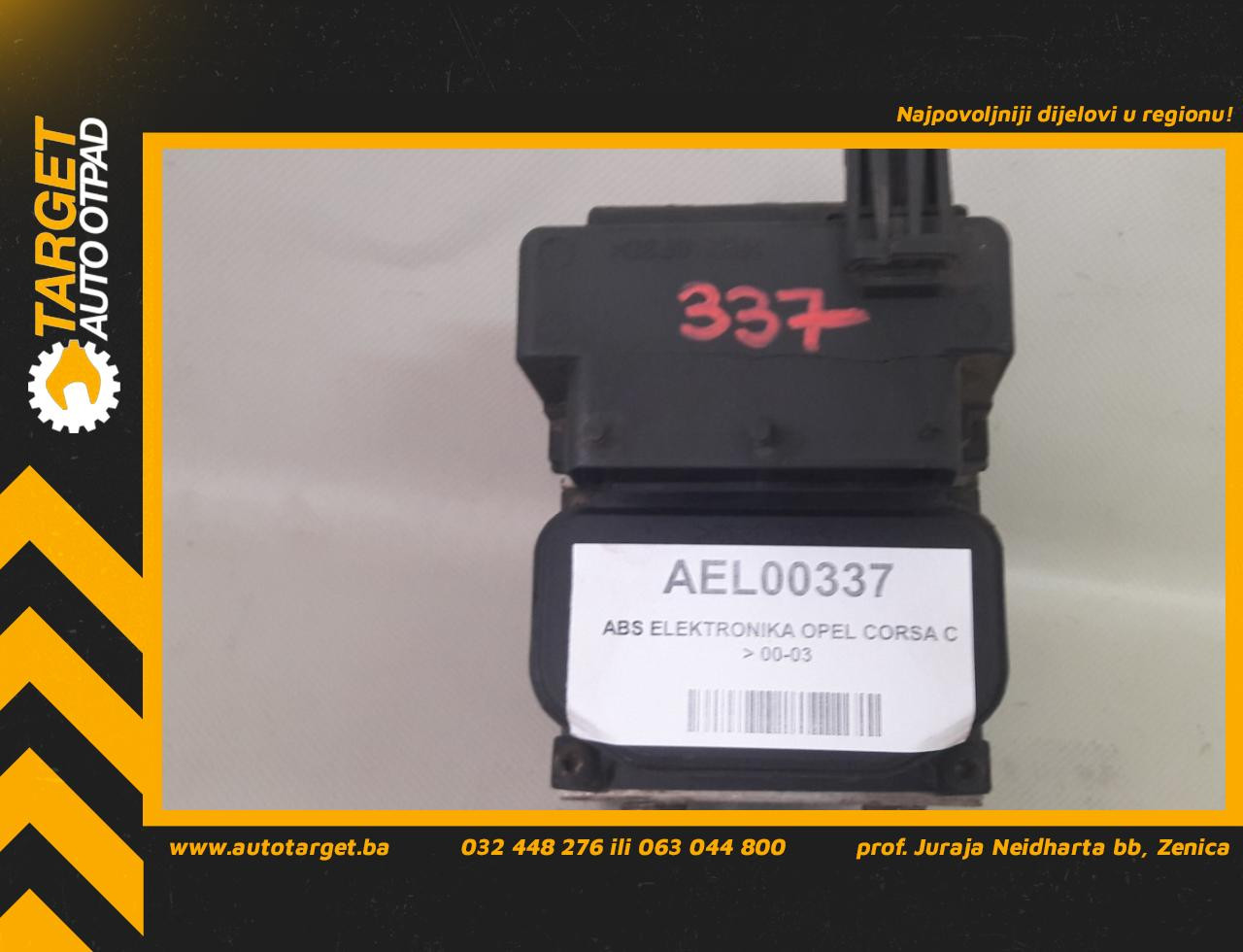 ABS ELEKTRONIKA OPEL CORSA C > 00-03 09127108 0273004227