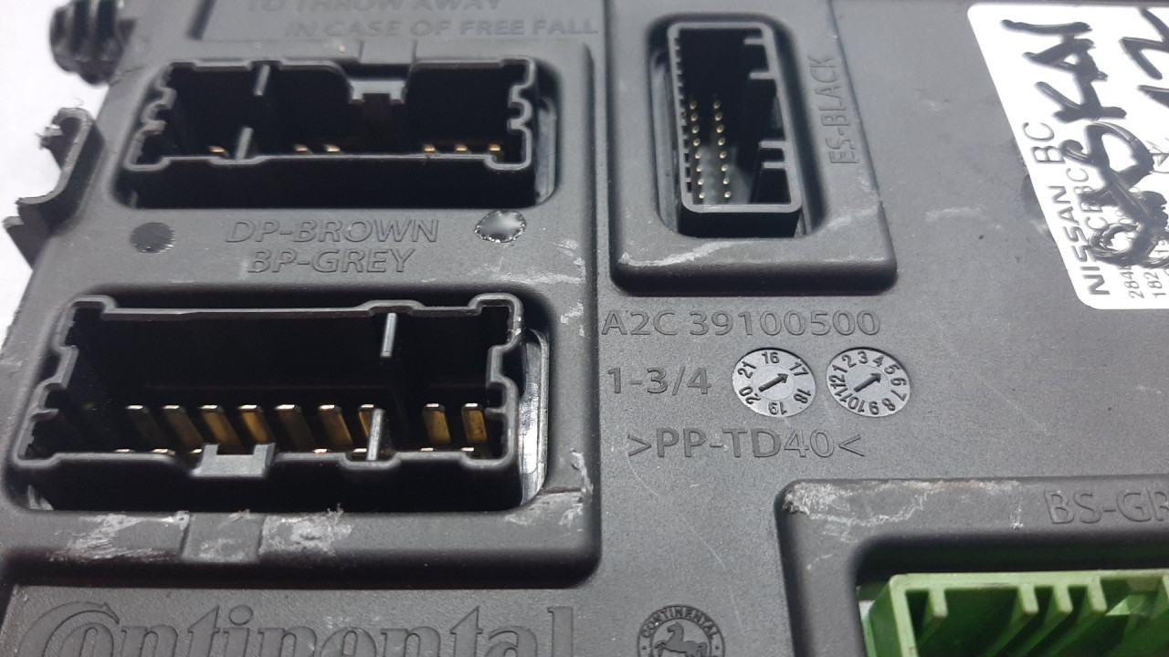 ELEKTRONIKA MODUL NISSAN QASHQAI > 14-17 A2C39100500