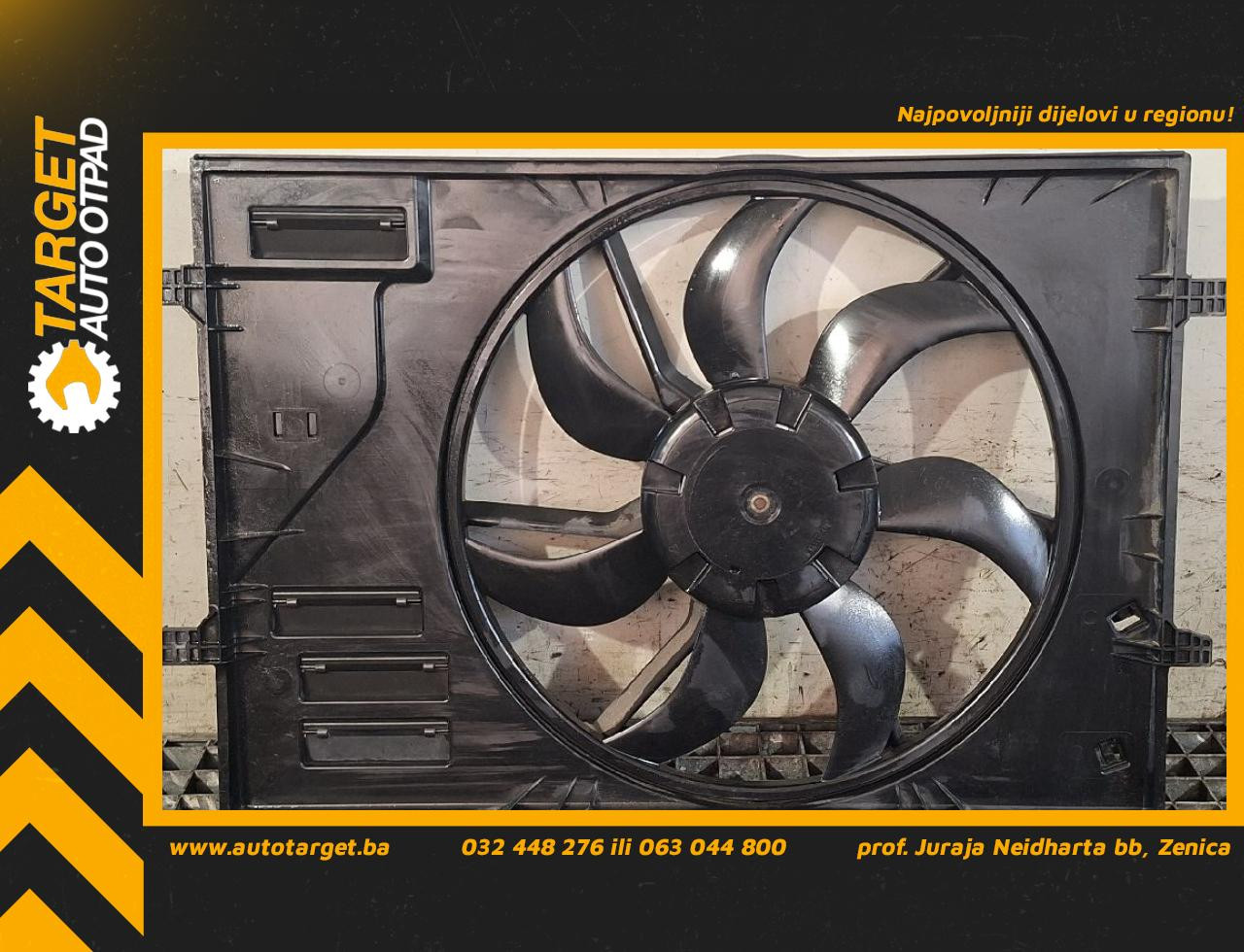 DIJELOVI VENTILATOR VW GOLF 7 > 12-16