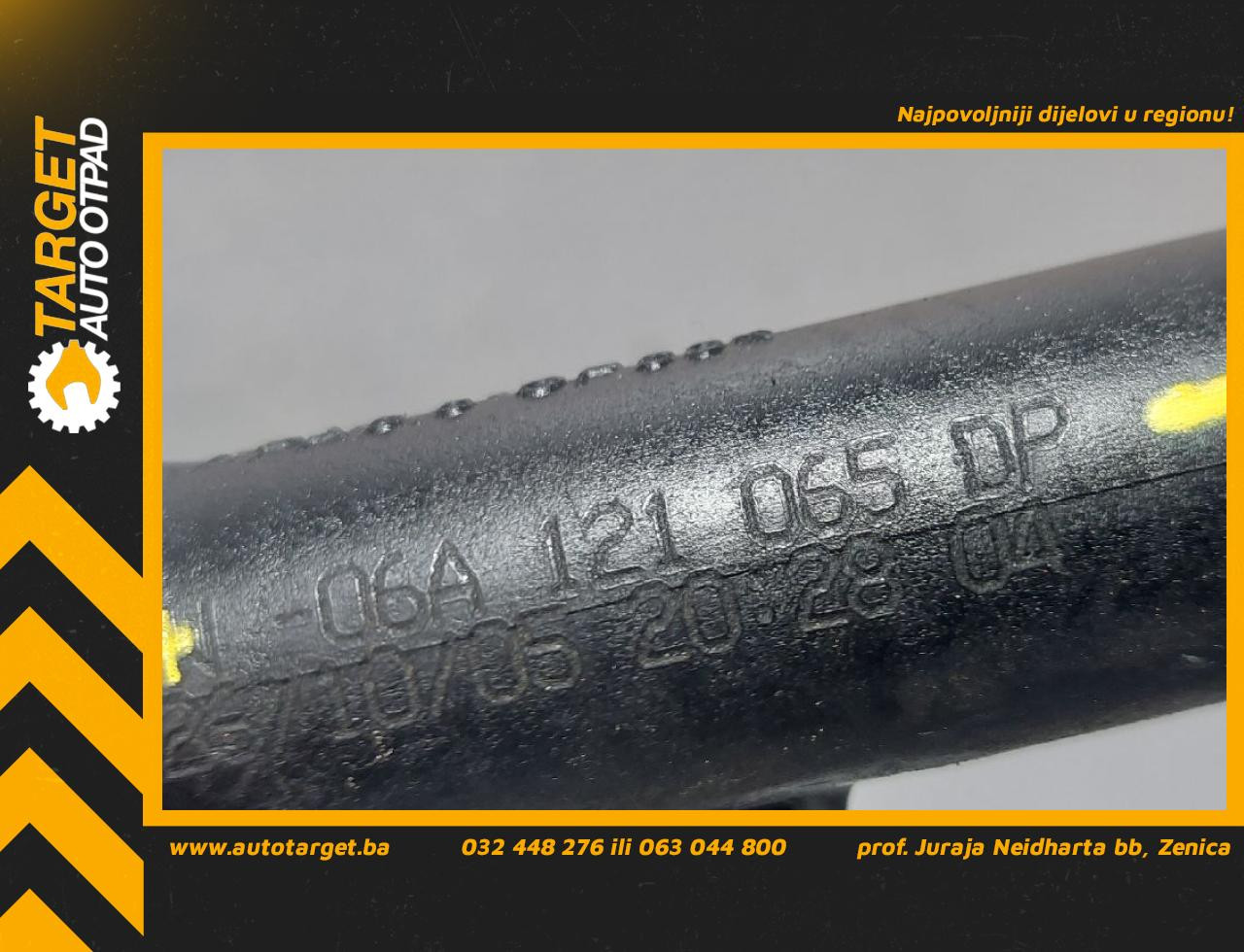 DIJELOVI CRIJEVO VW GOLF 6 > 08-12 06A121065DP