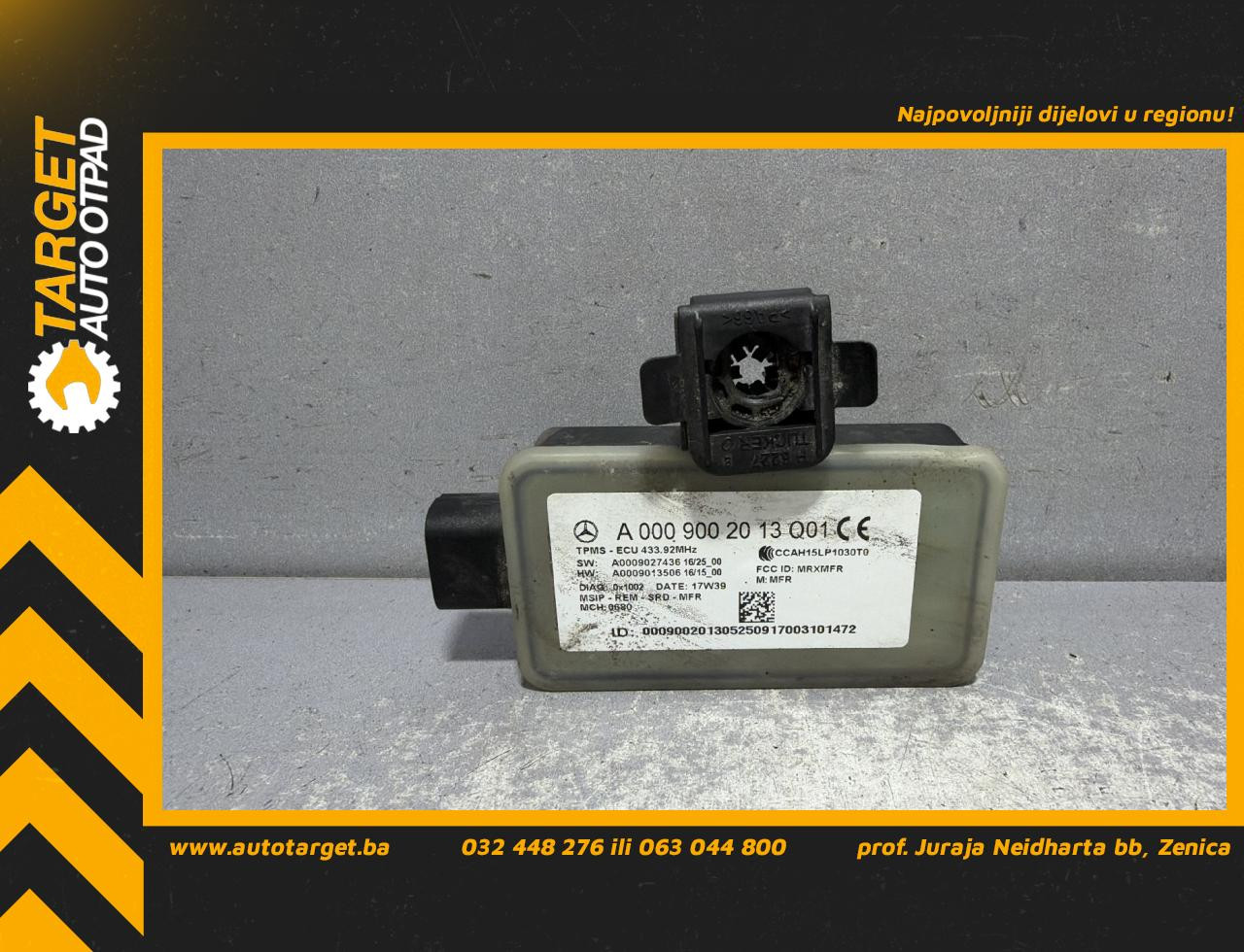 ELEKTRONIKA MODUL MERCEDES E KLASA (W213/S213) > 16-23 A000900201