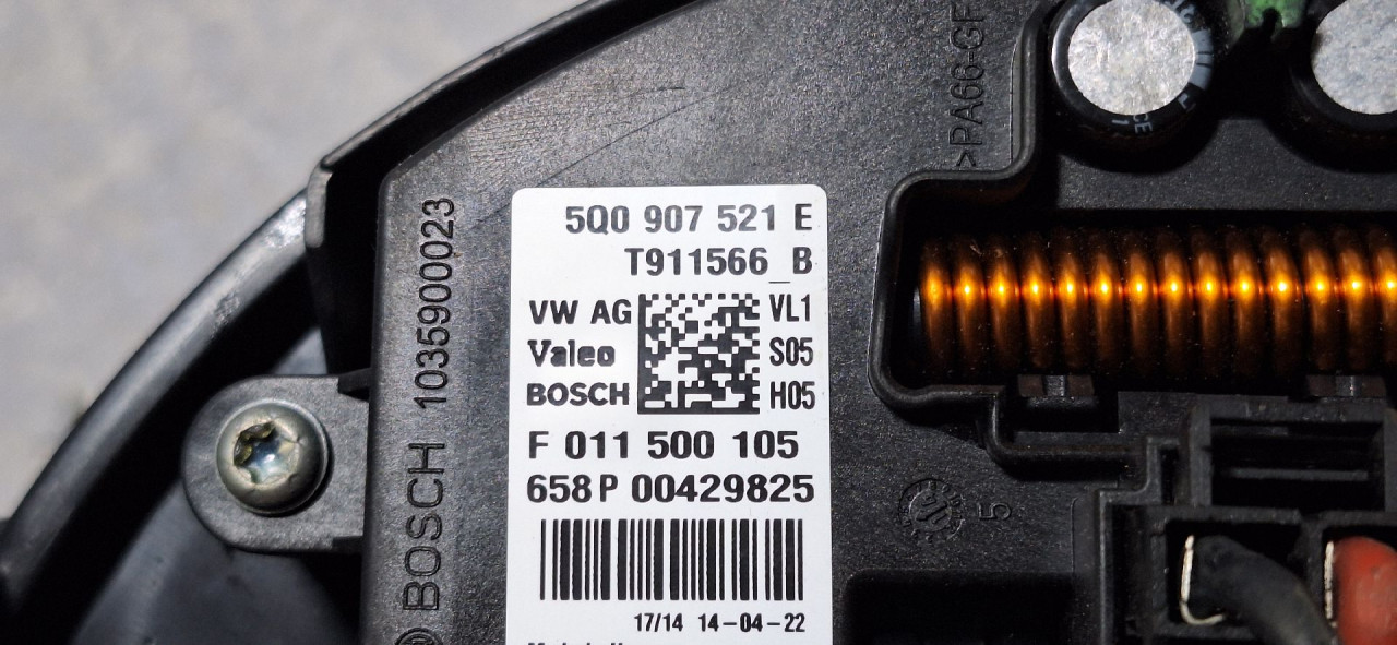 DIJELOVI ELEKTRONIKA REOSTAT VW GOLF 7 SW > 13- 5Q0907521E