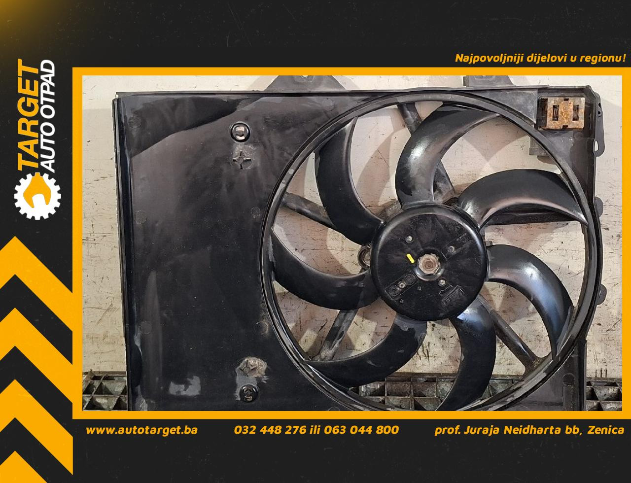 DIJELOVI VENTILATOR OPEL CROSSLAND X > 17 - 20